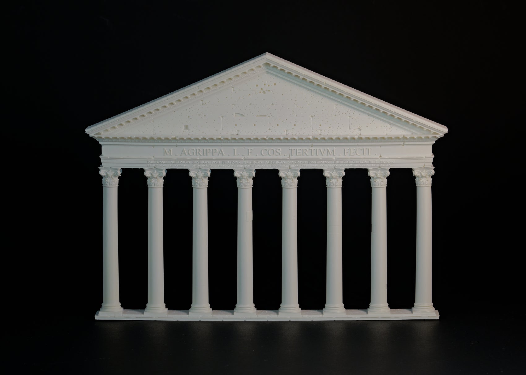 Pantheon Elevation Model - Rome