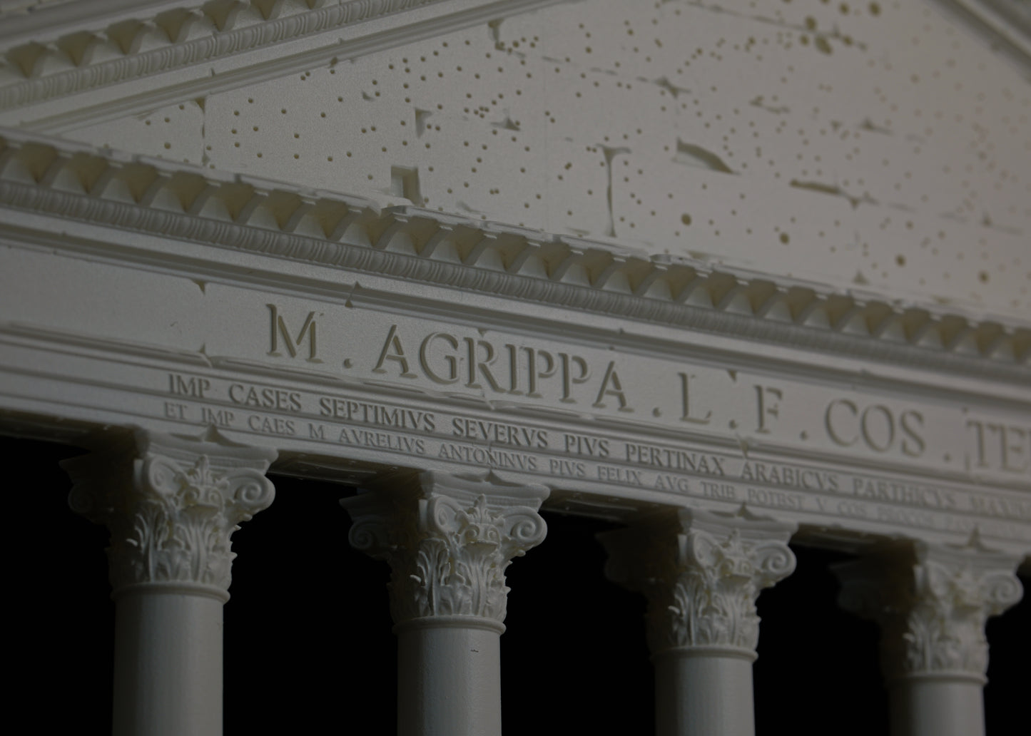 Pantheon Elevation Model - Rome