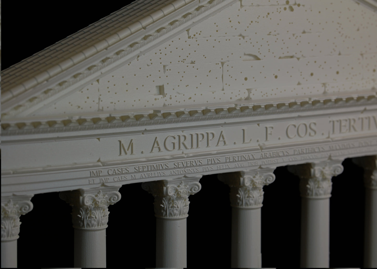 Pantheon Elevation Model - Rome