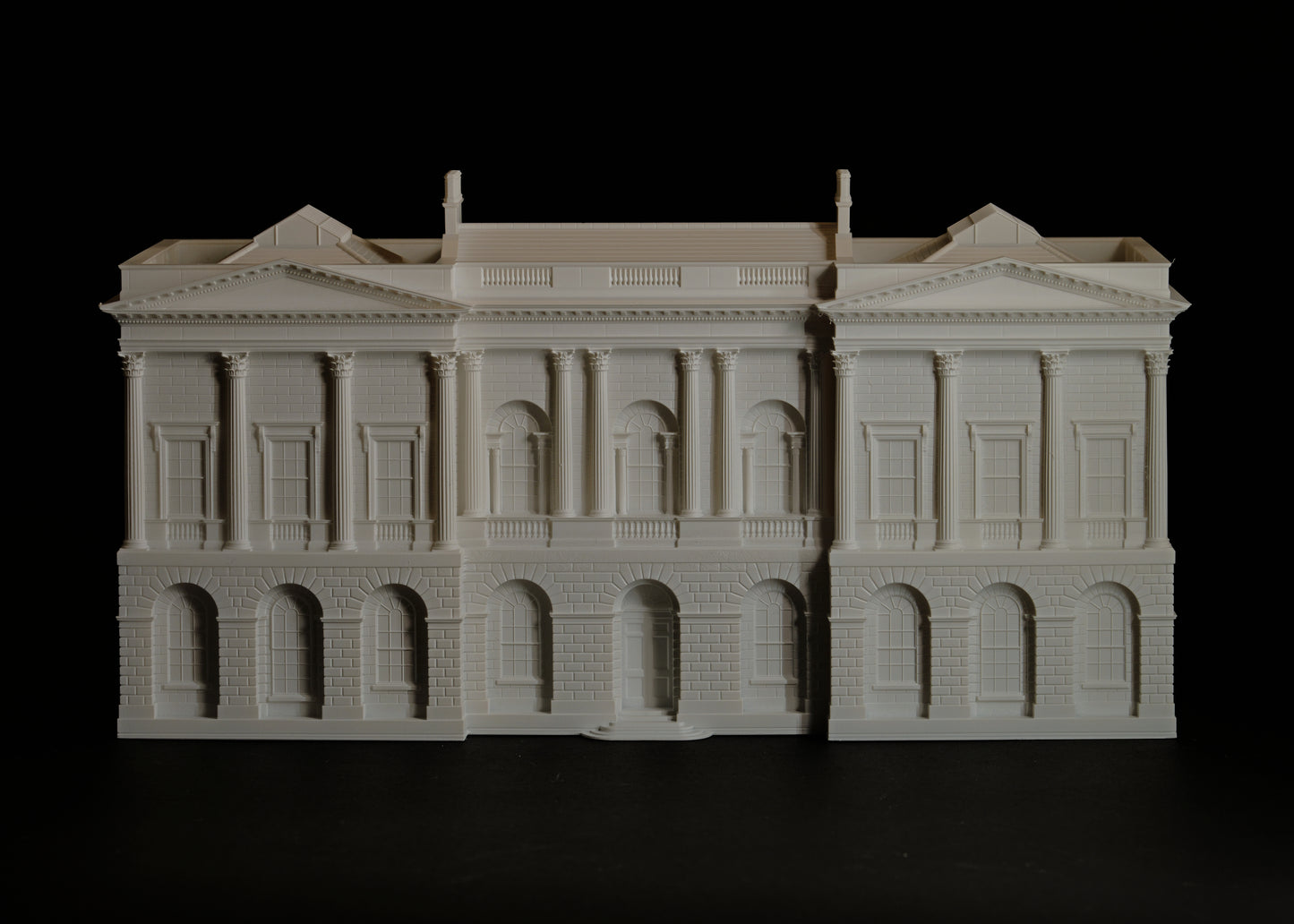 Classical Country House Architectural Model