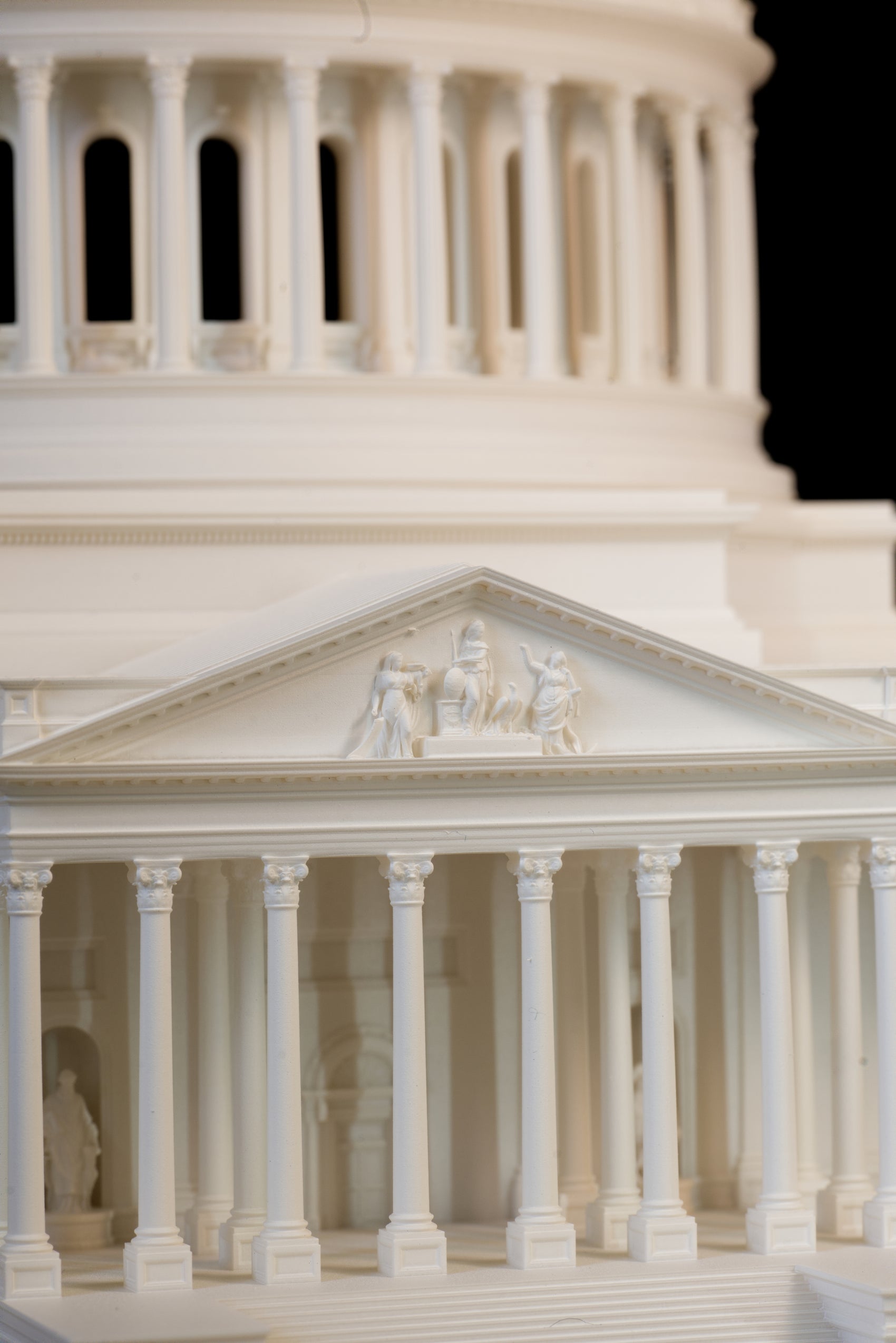 US Capitol Building Architectural Model