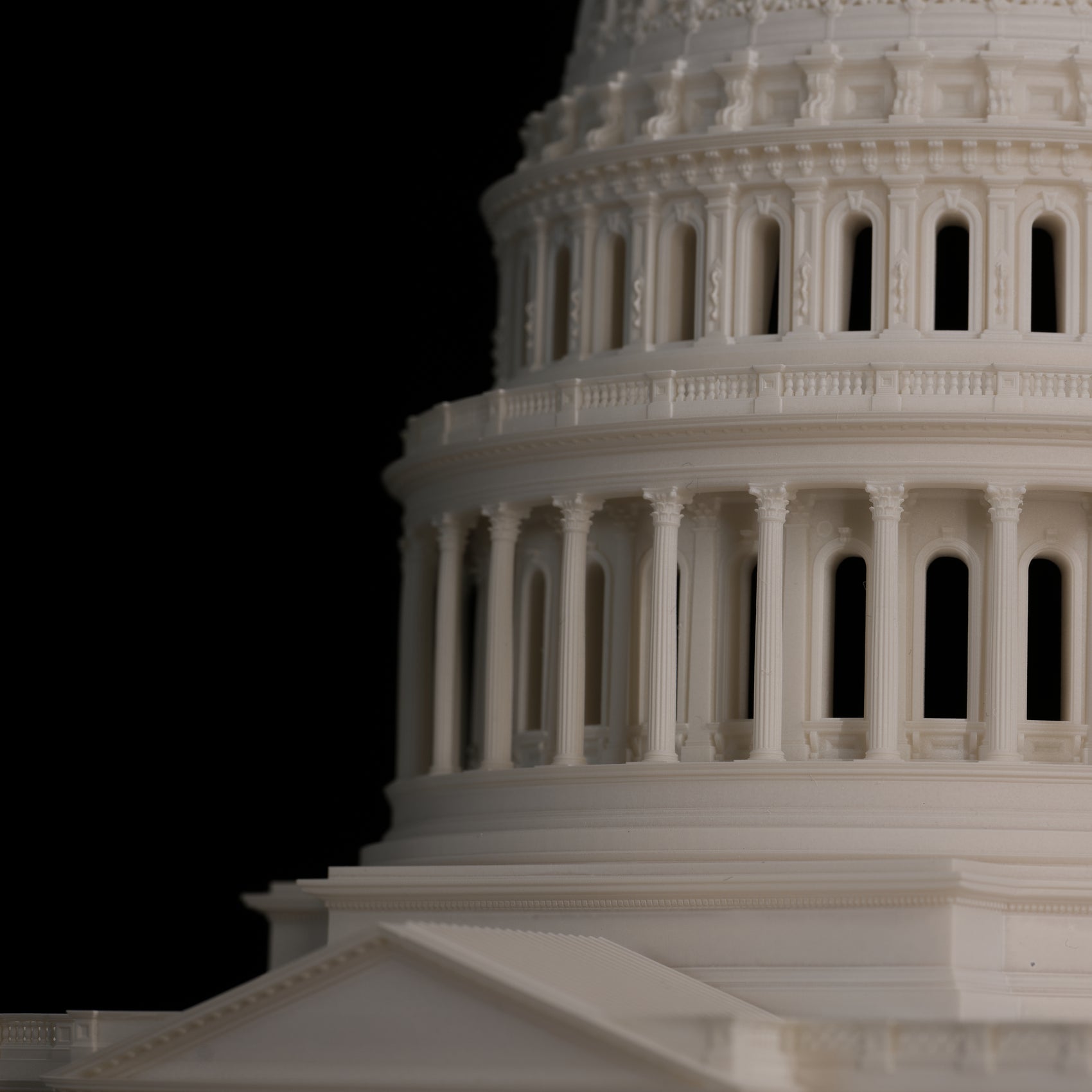 US Capitol Building Architectural Model