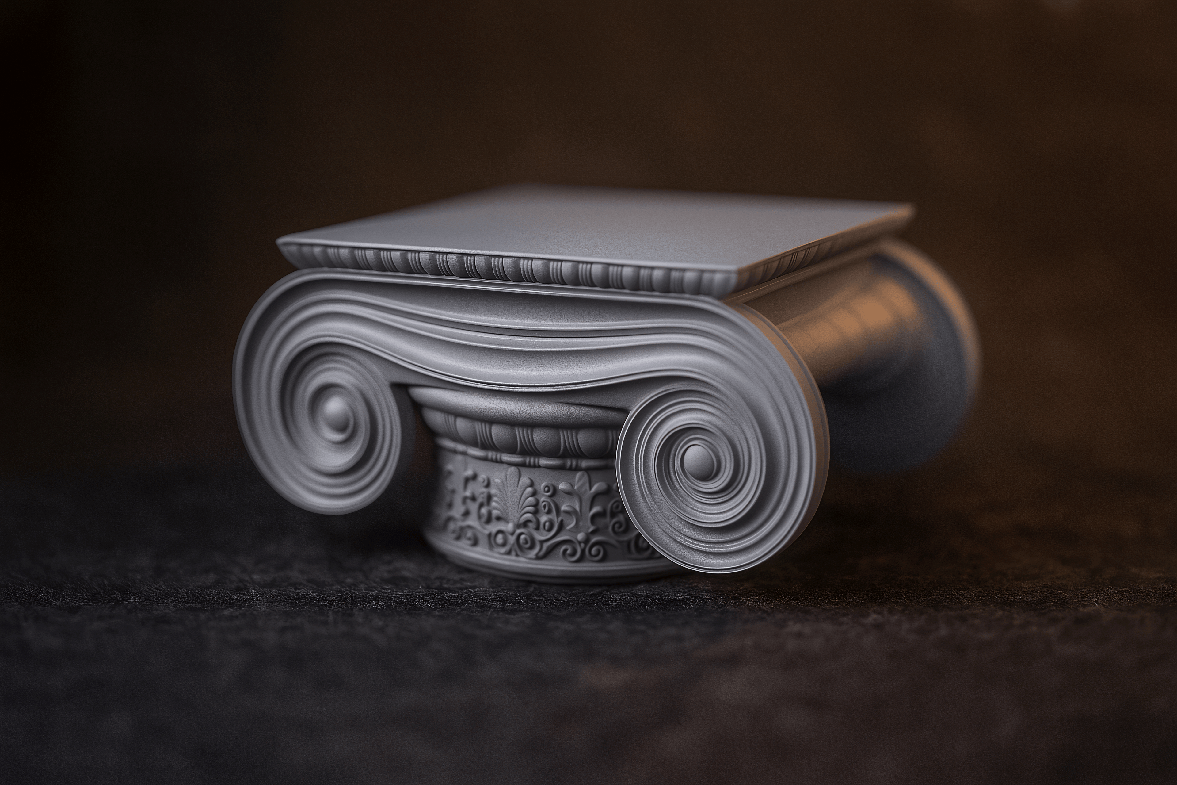 Ionic Column Capital Model