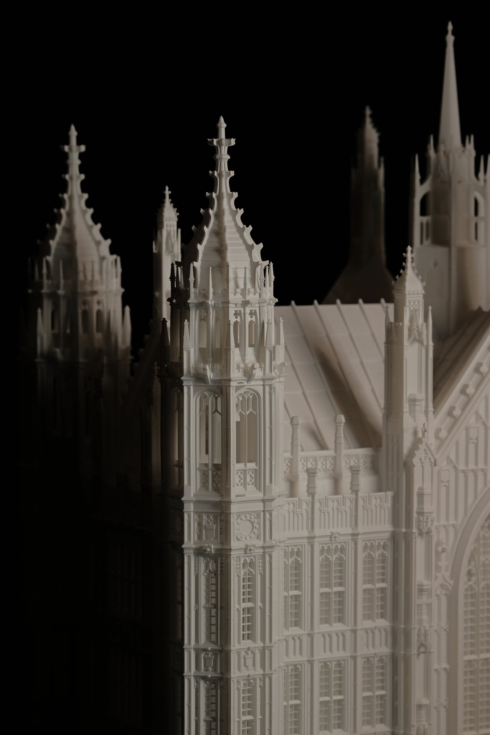 St. Stephens Westminster - Gothic Civic Hall Model